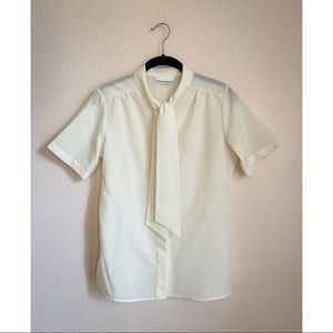 PARIS STATION | VTG Pussycat Bow Blouse